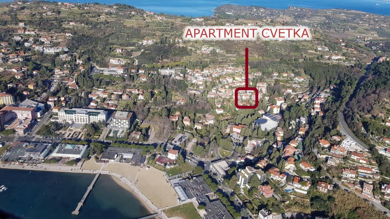 Apartment Cvetka Portorož Extérieur photo