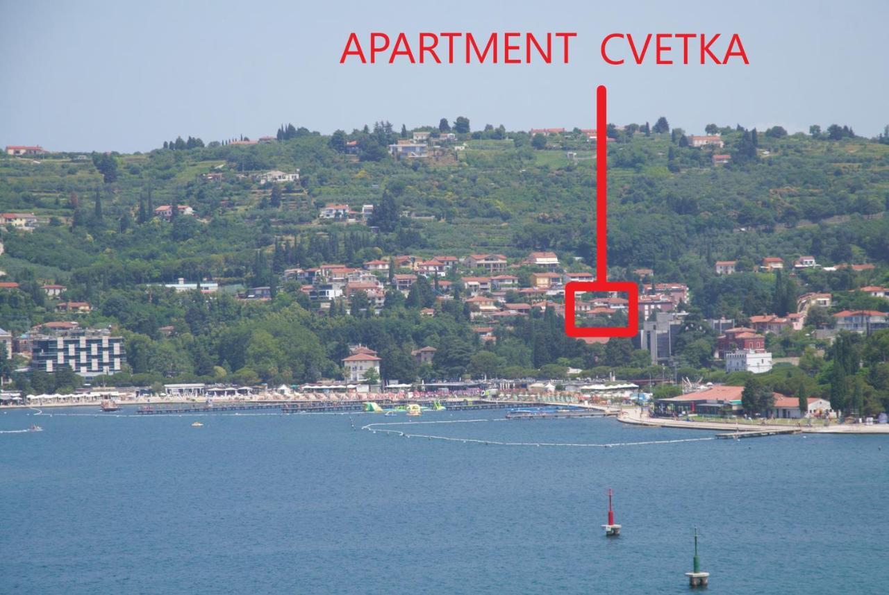 Apartment Cvetka Portorož Extérieur photo